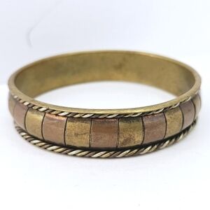 Lovely Womens Vintage/Antique Bangle Bronze Copper Brass Handmade Bracelet